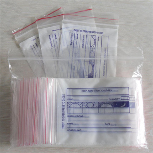 LDPE Medical Zip Lock Bag W10